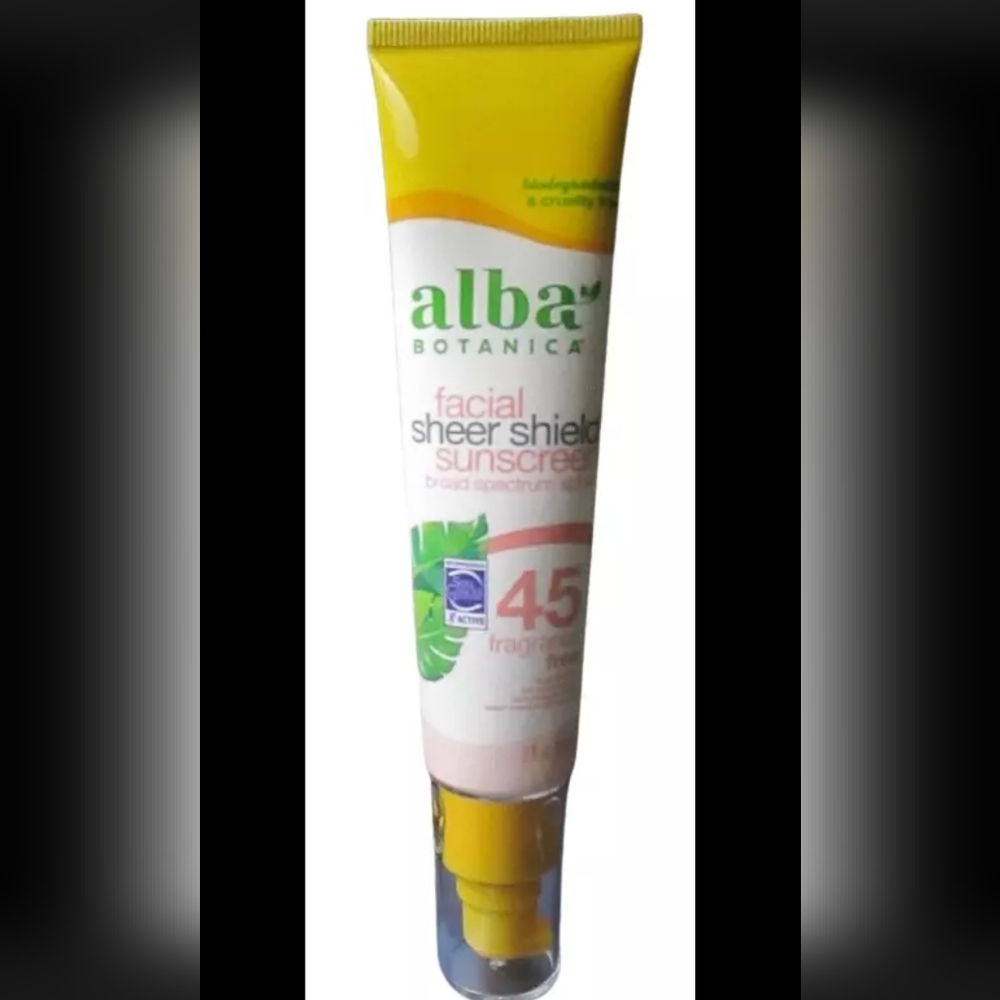 COPY - Alba botanica sheer face sunscreen 45 SPF